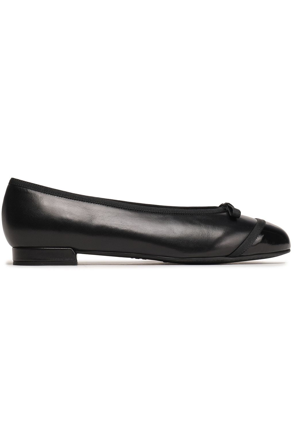 stuart weitzman leather ballet flats