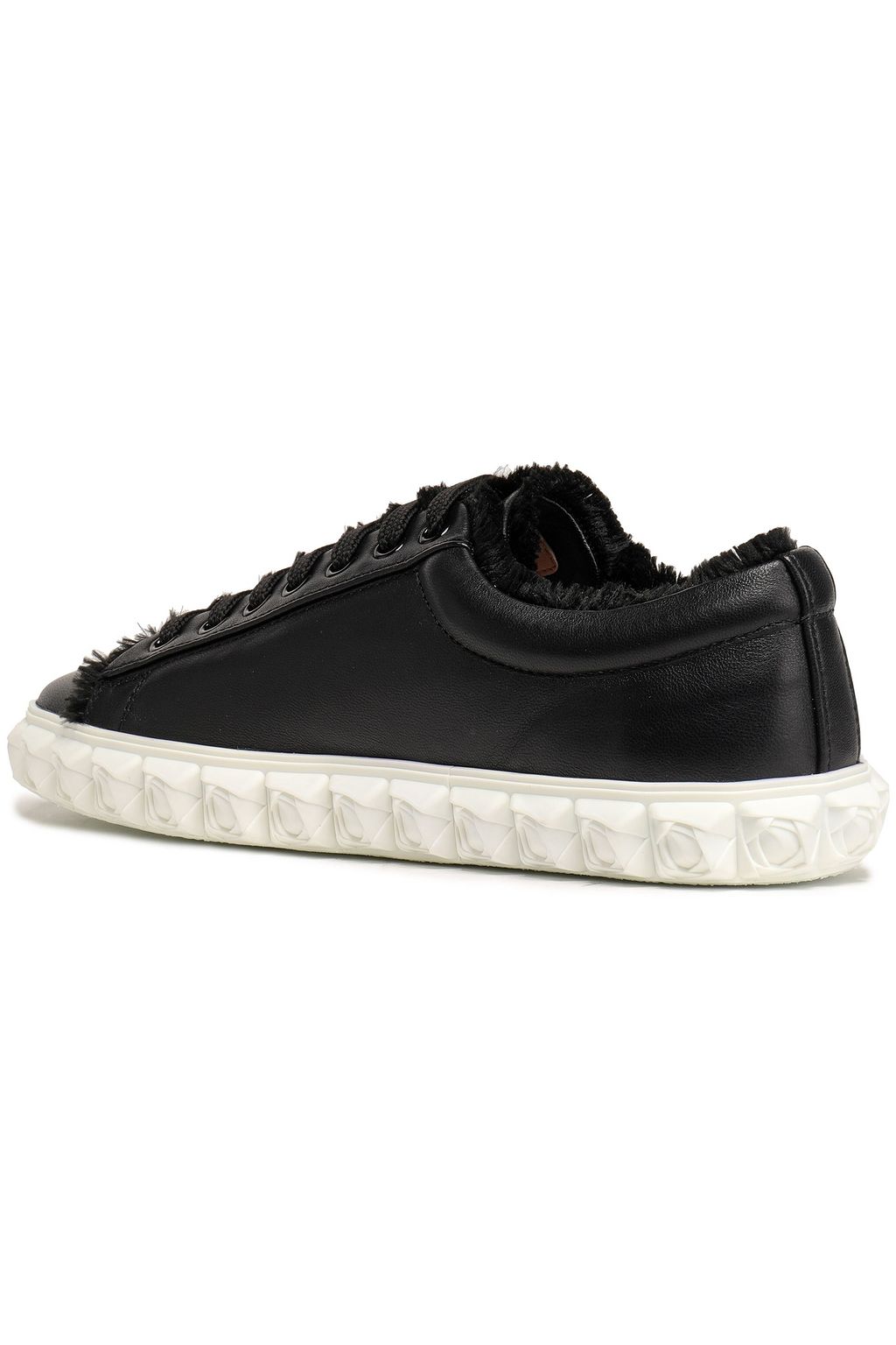 stuart weitzman fringe sneakers