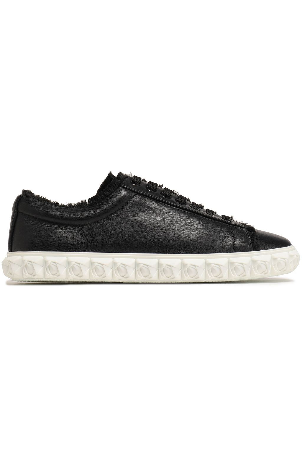 stuart weitzman fringe sneakers