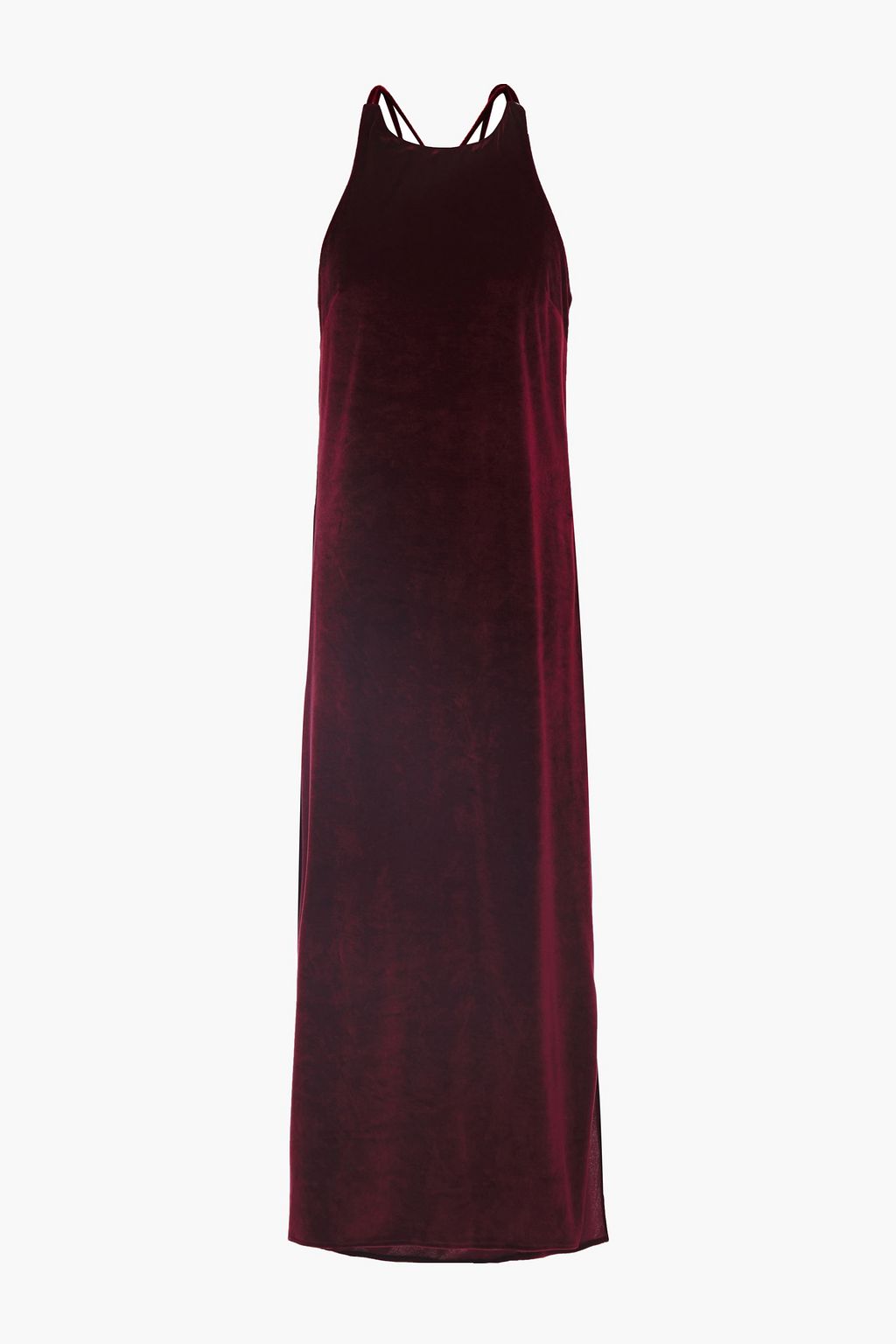 merlot velvet dress