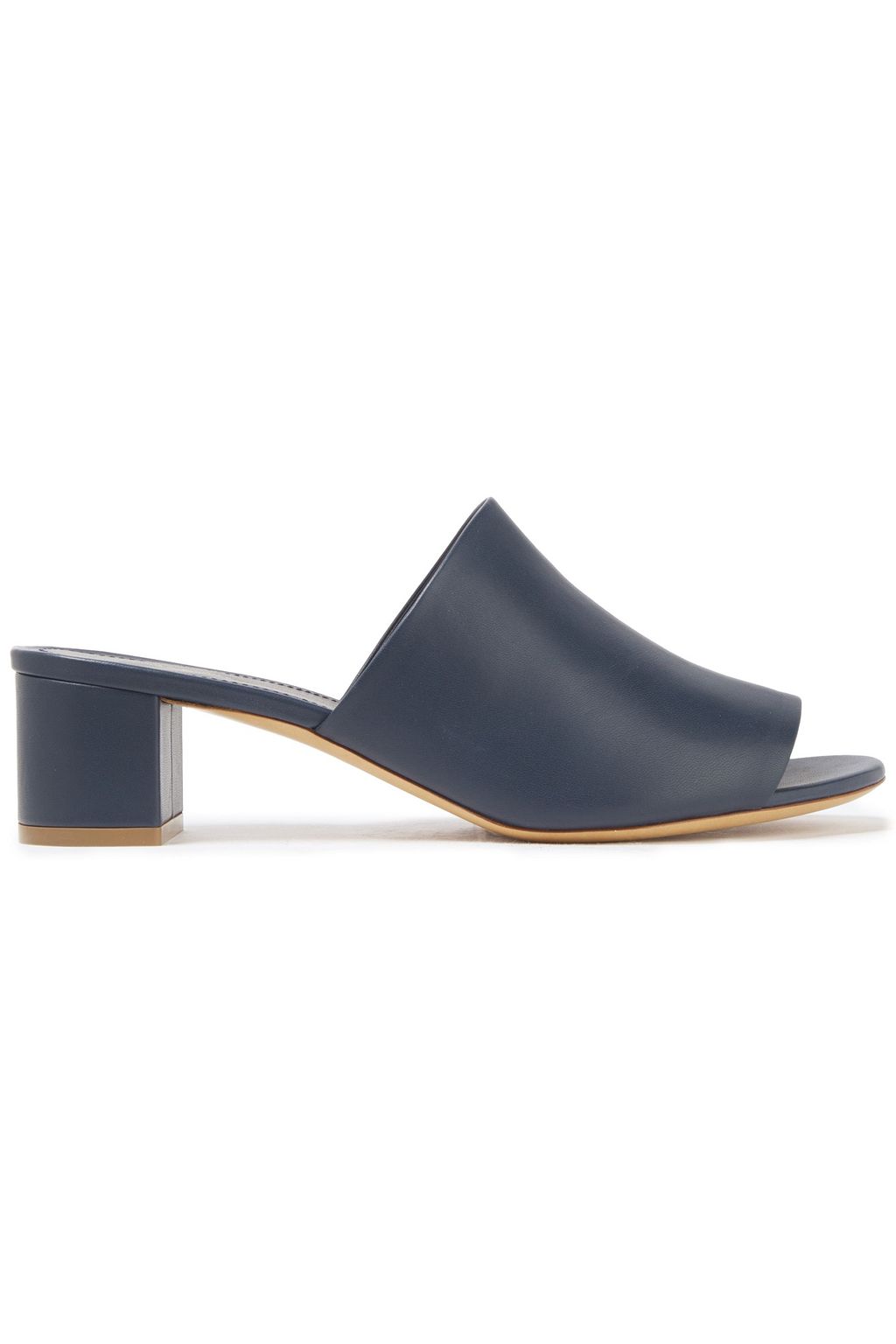 mansur gavriel leather mules