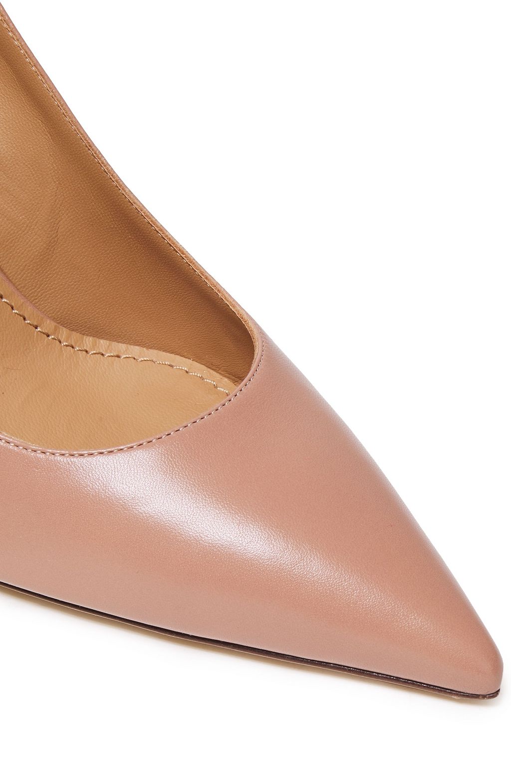 MANSUR GAVRIEL Leather slingback pumps