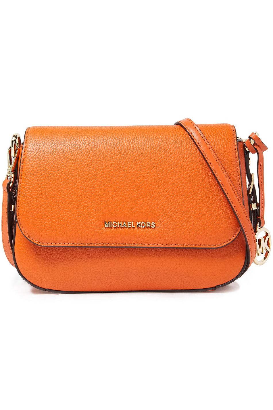 michael kors orange shoulder bag