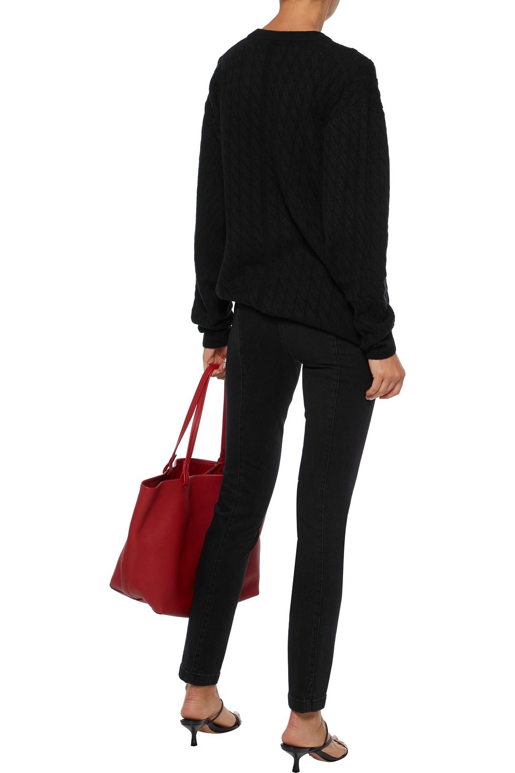 THE ROW Stratton stretch-denim leggings