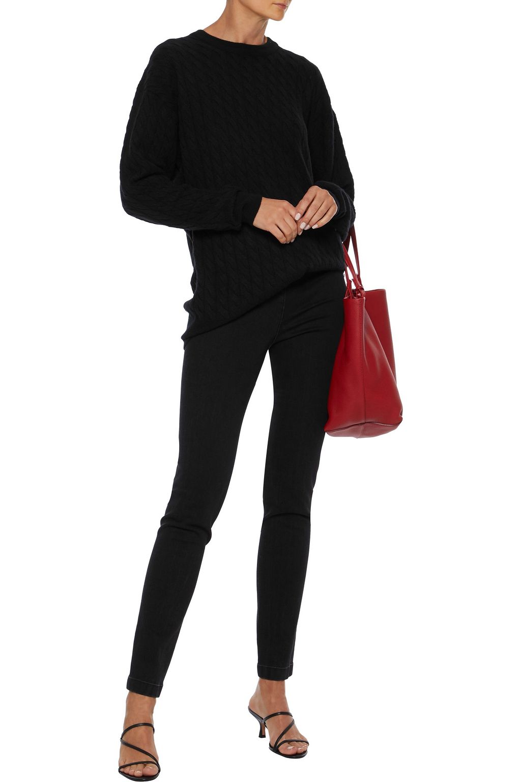 THE ROW Stratton stretch-denim leggings