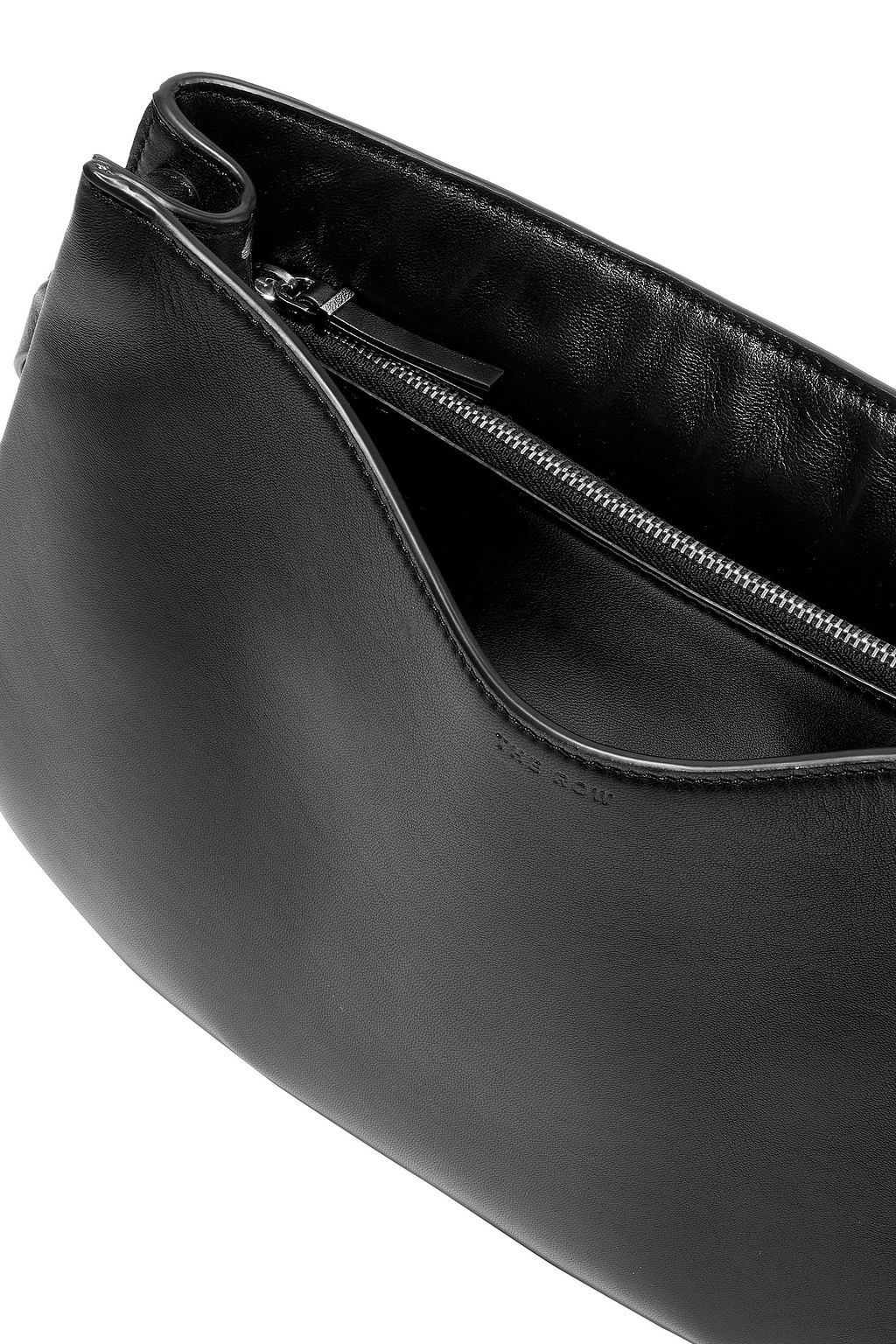 THE ROW Fan Bag 12 pleated leather shoulder bag