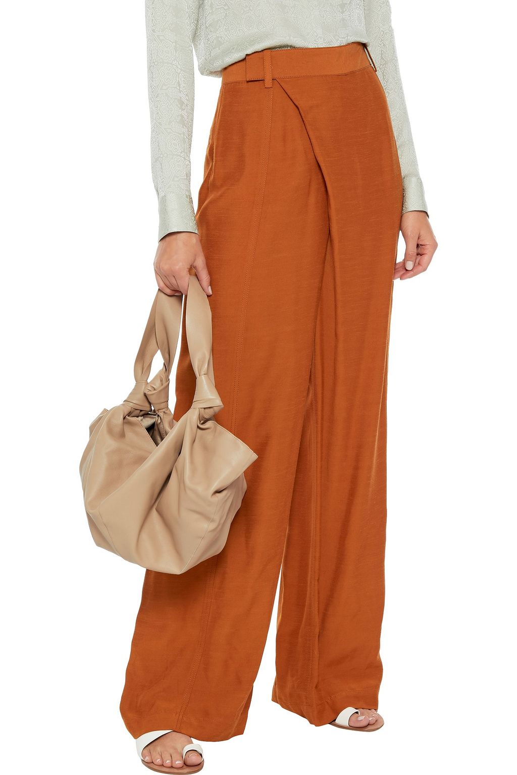 THE ROW Ascot medium knotted leather tote