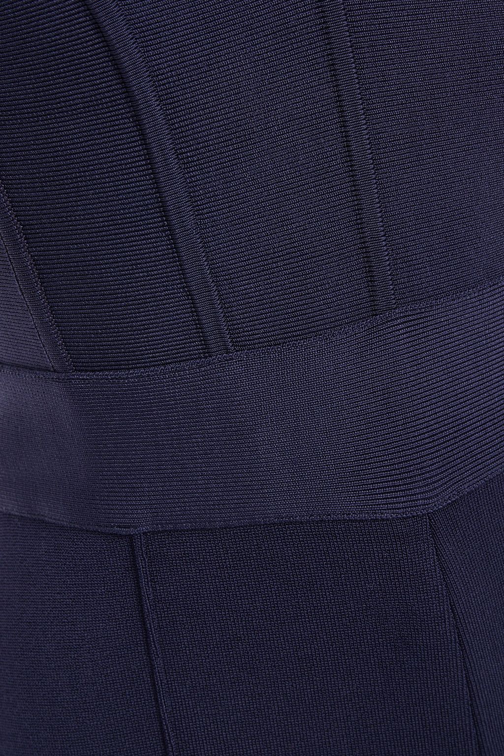 HERVÉ LÉGER Open-back bandage wide-leg jumpsuit