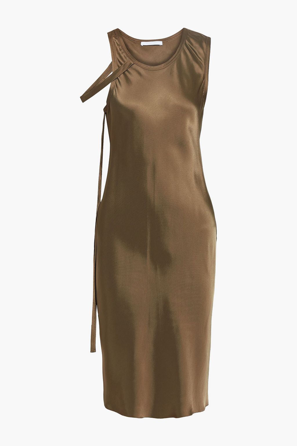 helmut lang satin dress