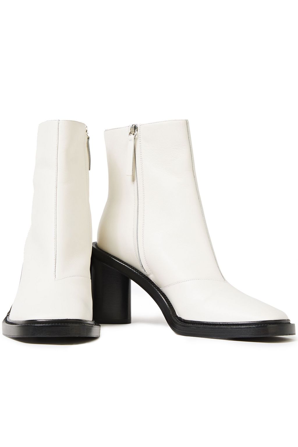 acne stacked heel boot