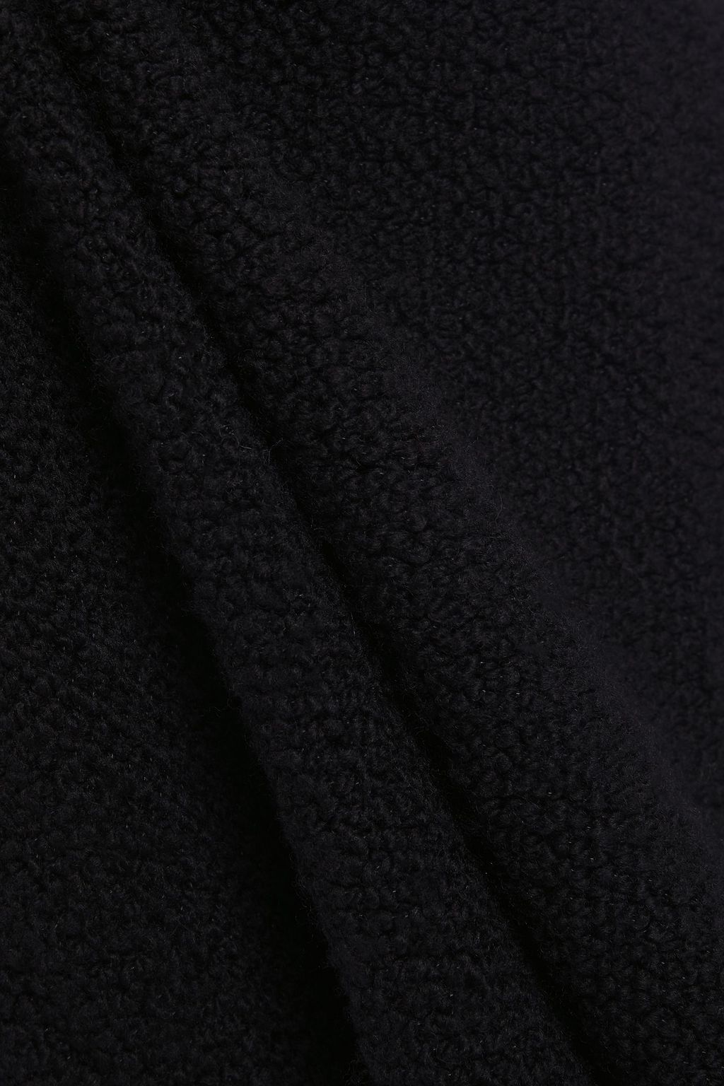 MM6 MAISON MARGIELA Asymmetric bouclé-knit wool-blend top