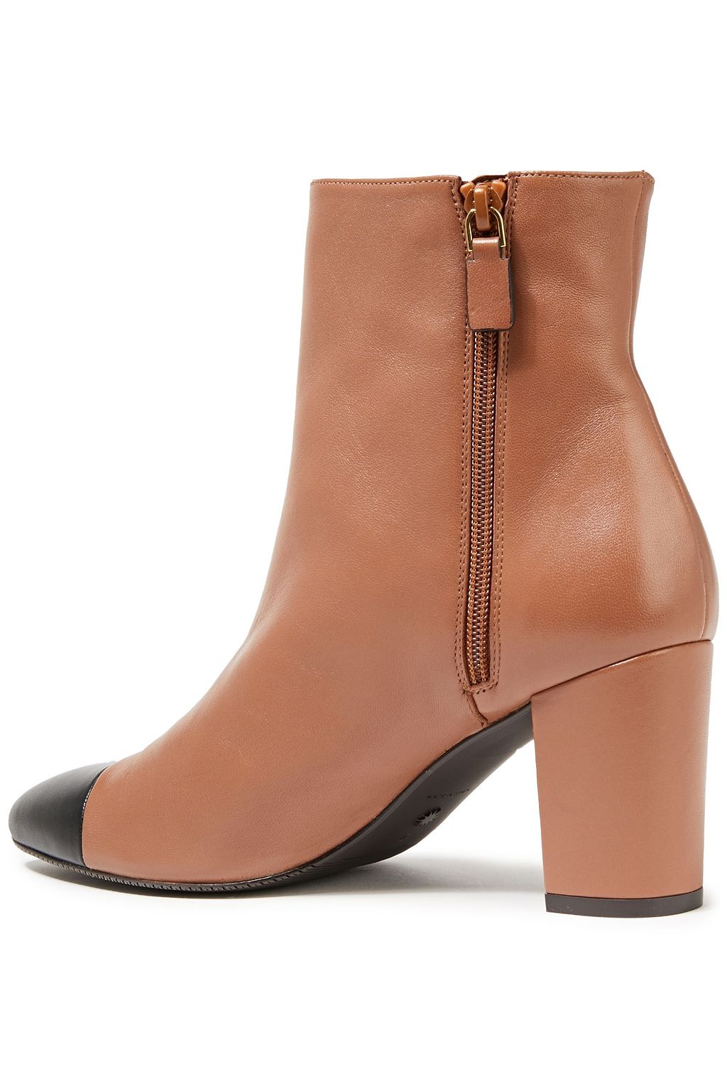 STUART WEITZMAN Jill two-tone leather ankle boots