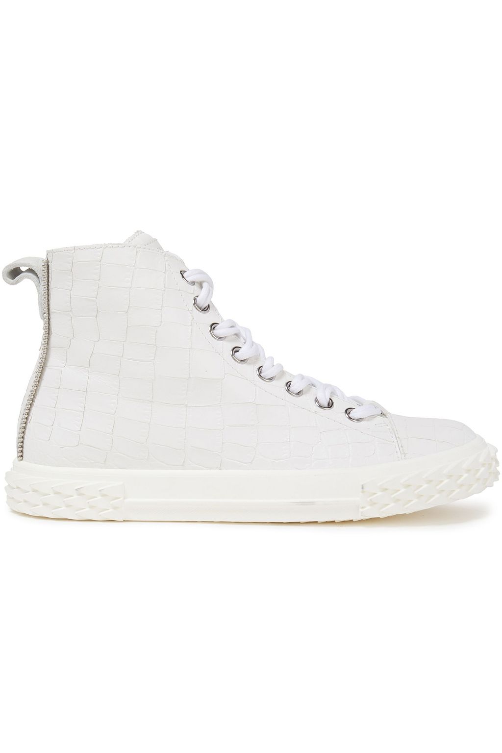 giuseppe zanotti white croc