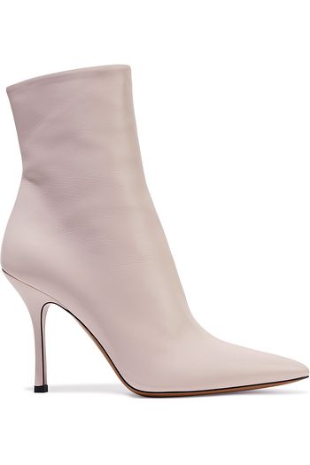 designer flat ankle boots