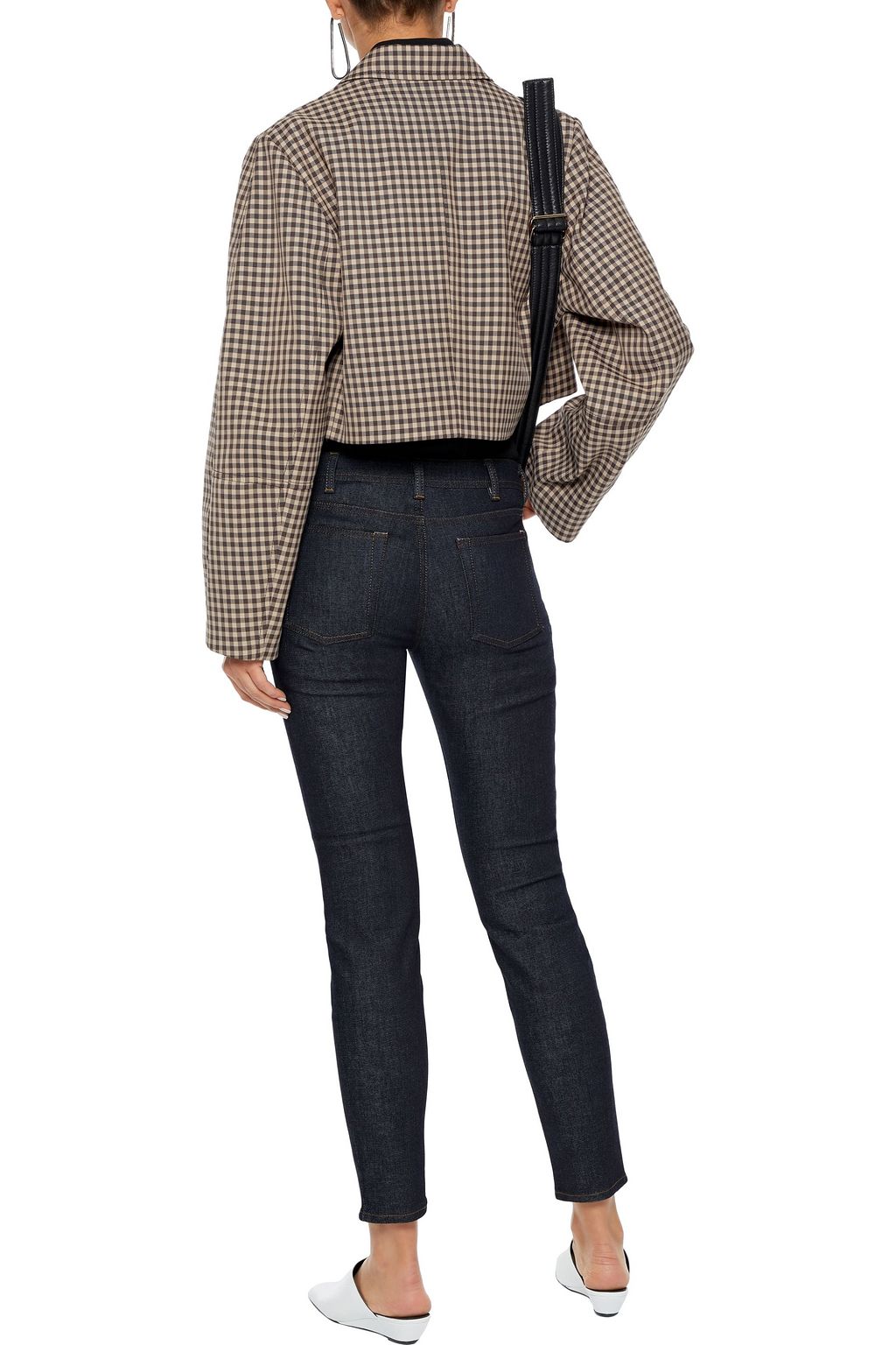 ACNE STUDIOS Climb cropped low-rise skinny jeans