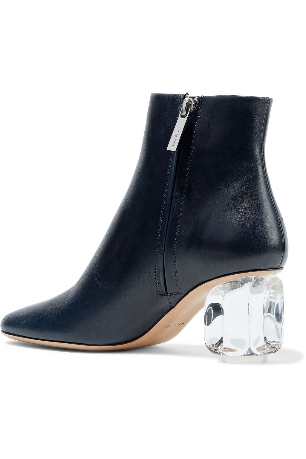 THE ROW Bowin leather ankle boots