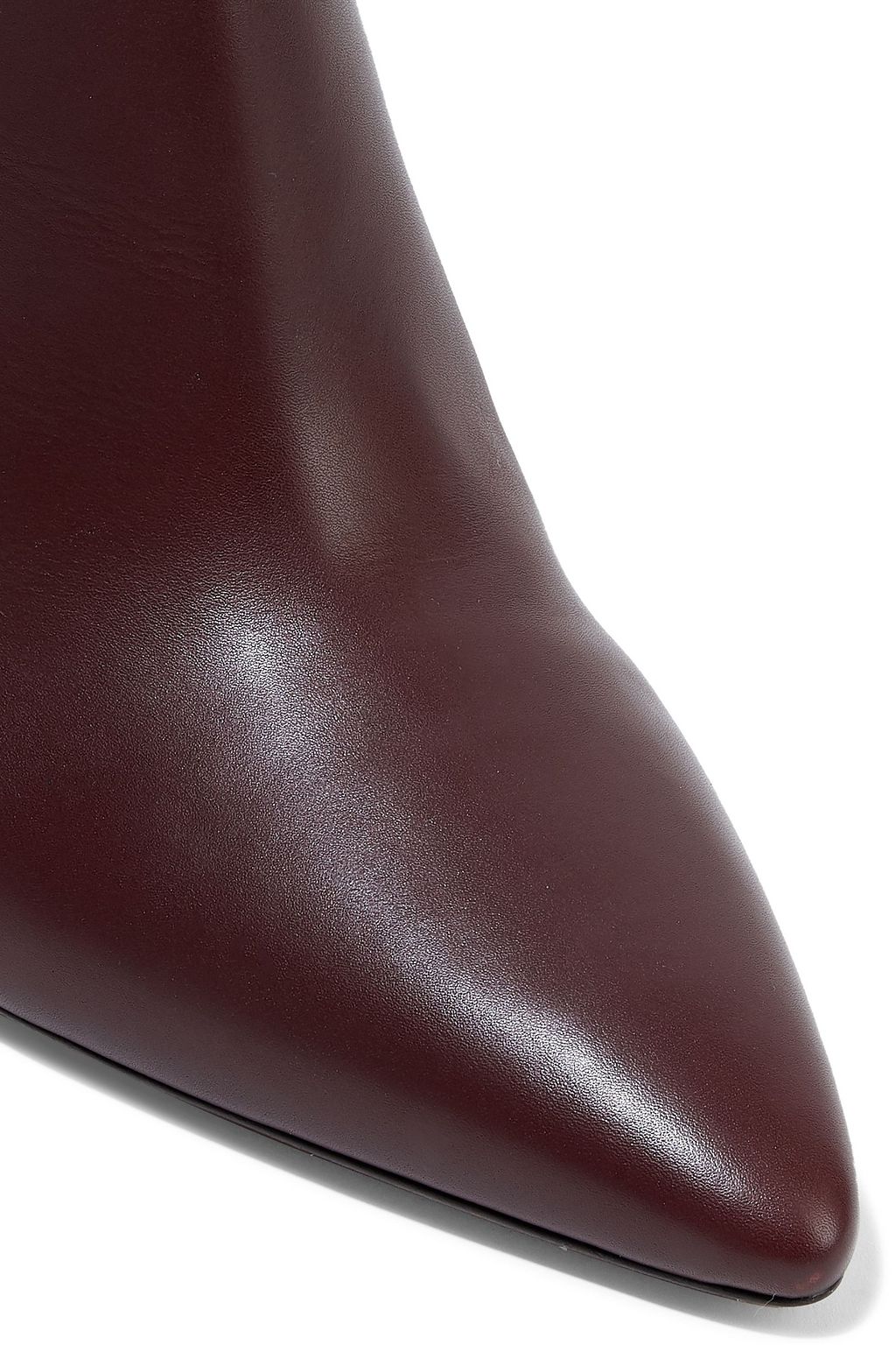 THE ROW Gloria leather ankle boos