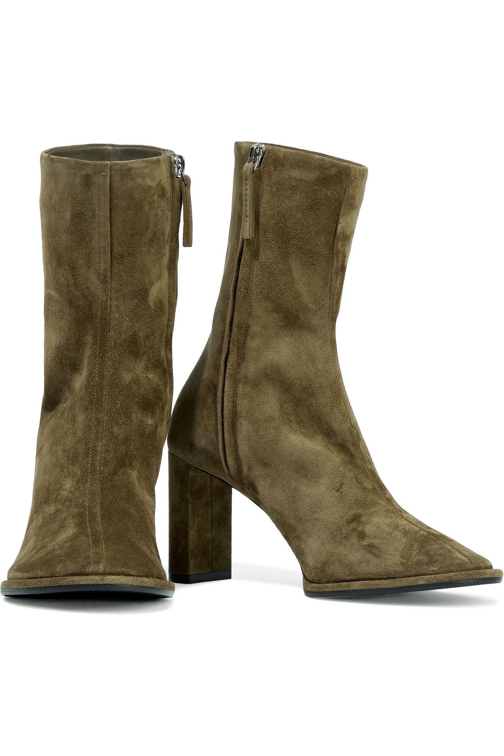 THE ROW Teatime suede ankle boots