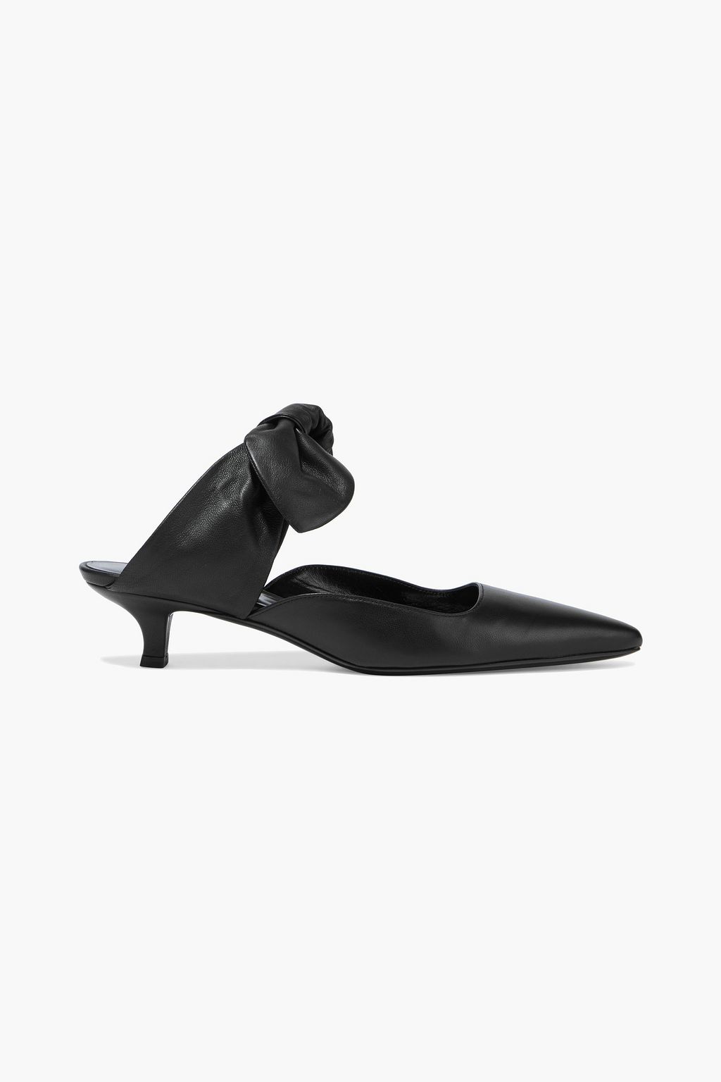 Black Coco leather mules | THE ROW | THE OUTNET