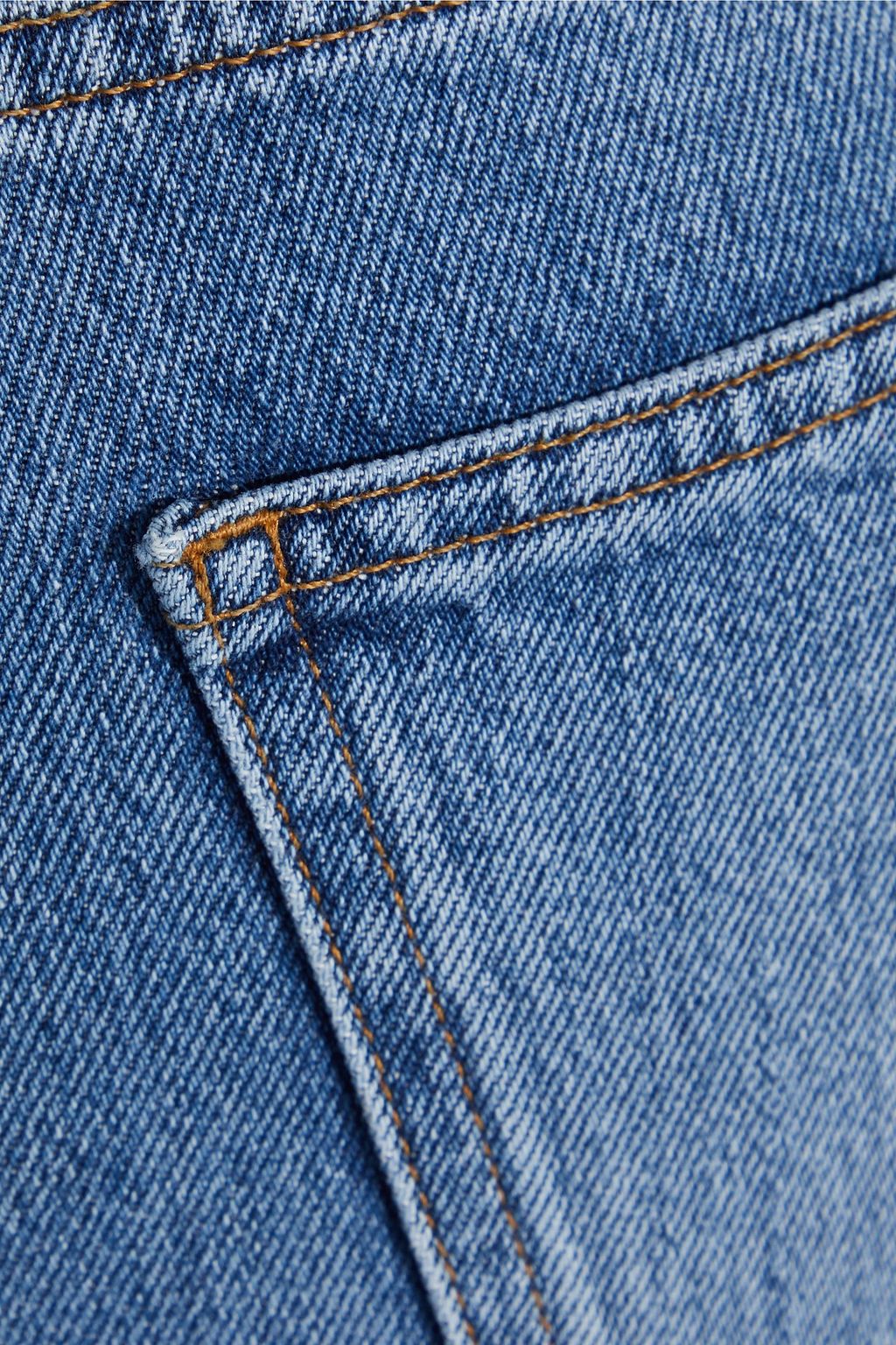 ACNE STUDIOS Mello faded low-rise flared jeans