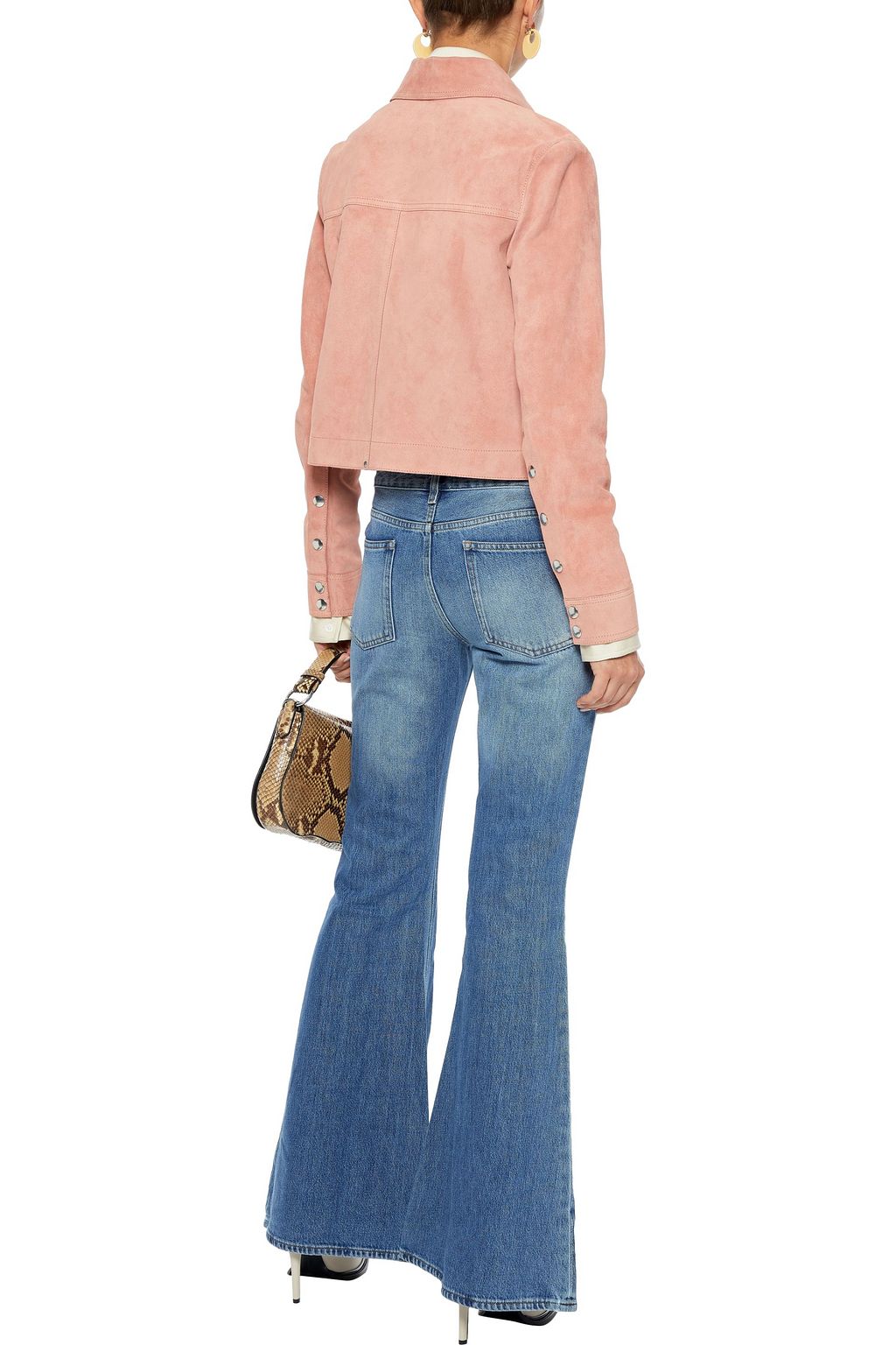 ACNE STUDIOS Mello faded low-rise flared jeans