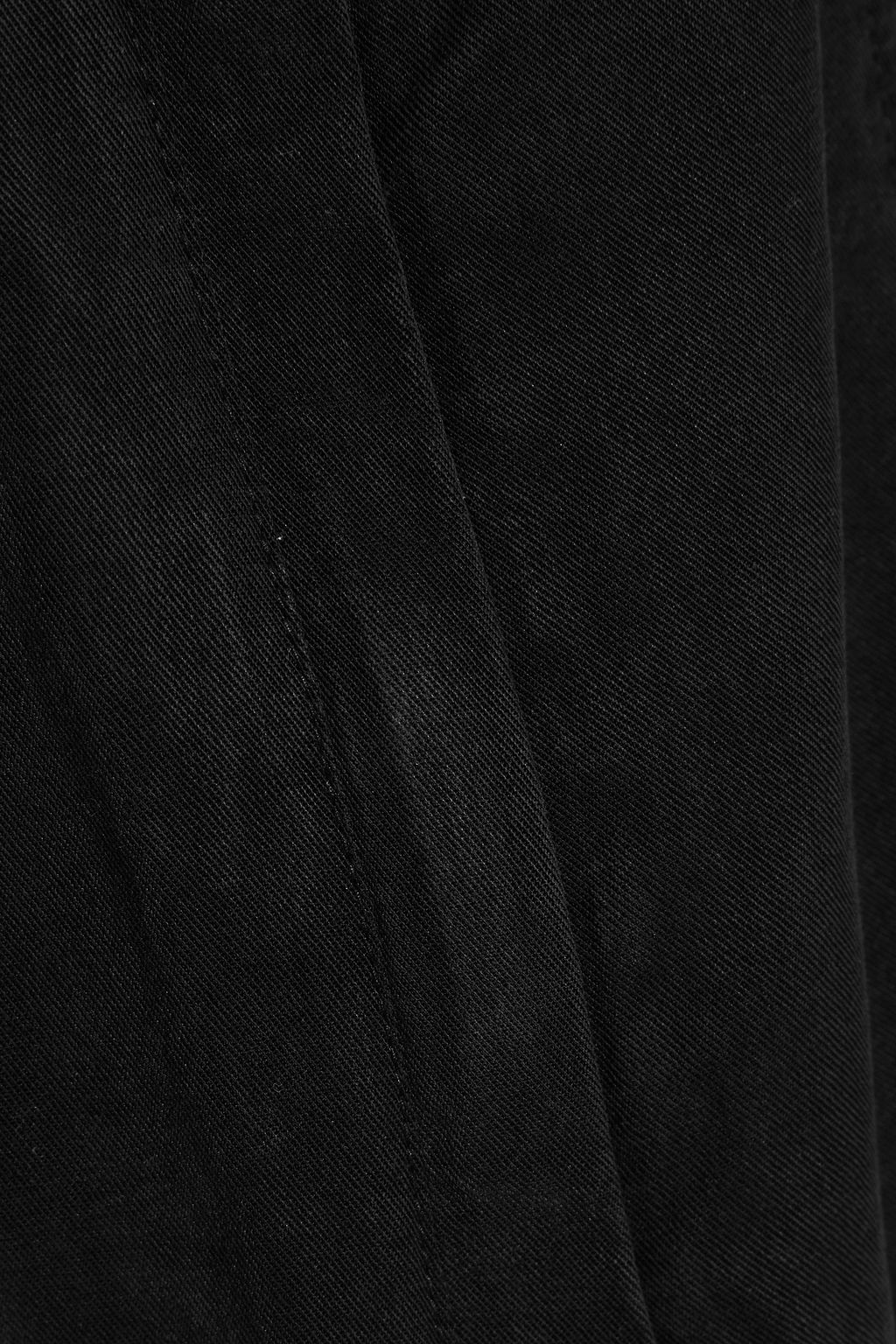 J BRAND Margerie cropped washed-twill jumpsuit