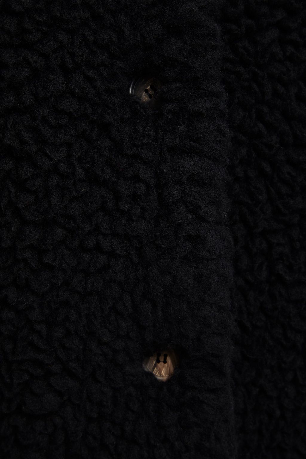 MANSUR GAVRIEL Cashmere and silk-blend faux shearling coat