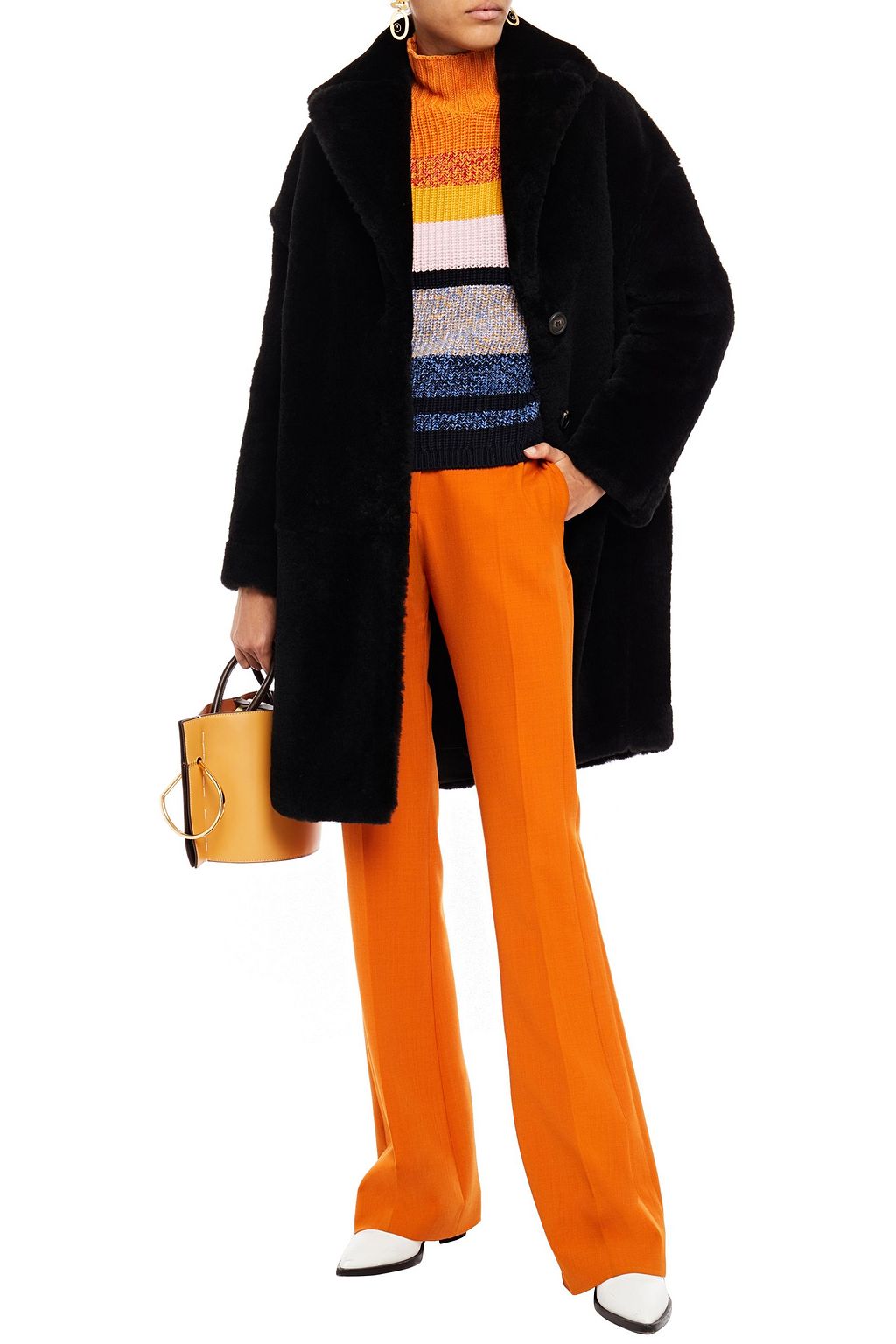 MANSUR GAVRIEL Shearling coat