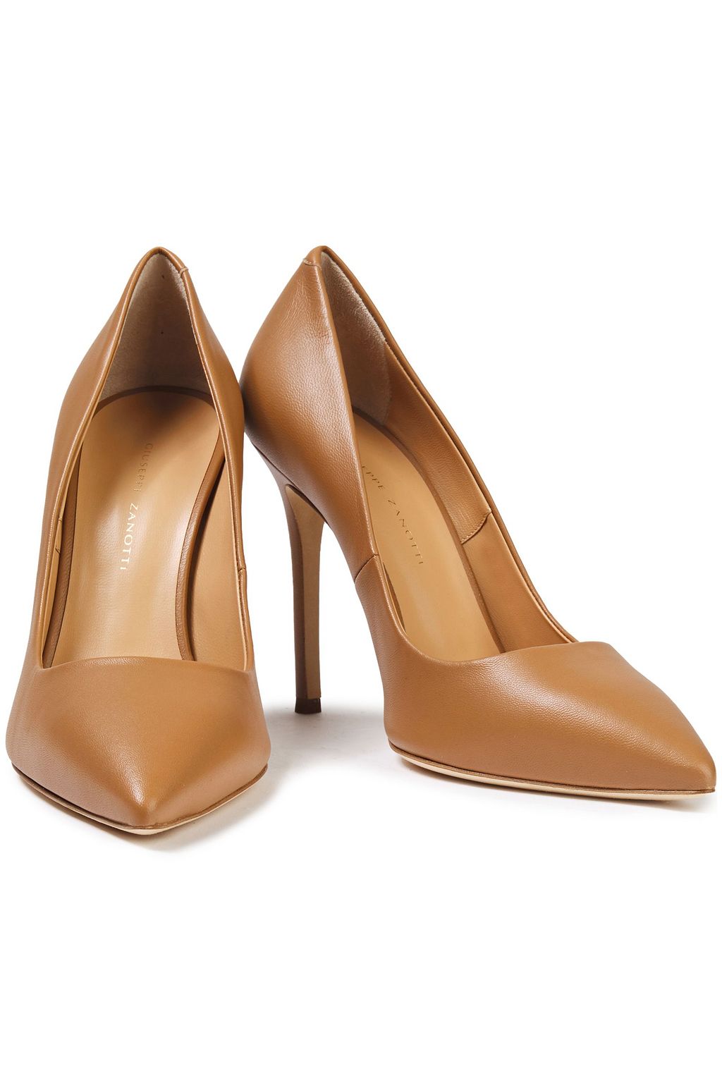 camel pumps leather