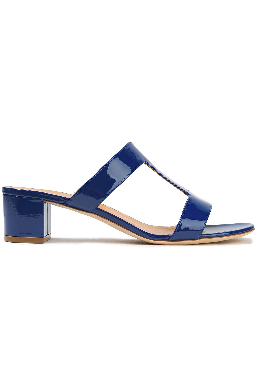 Cobalt blue Patent-leather mules | Sale 