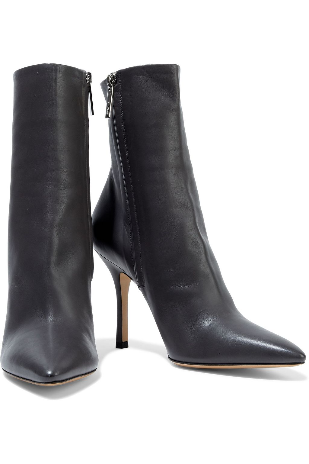 THE ROW Leather ankle boots