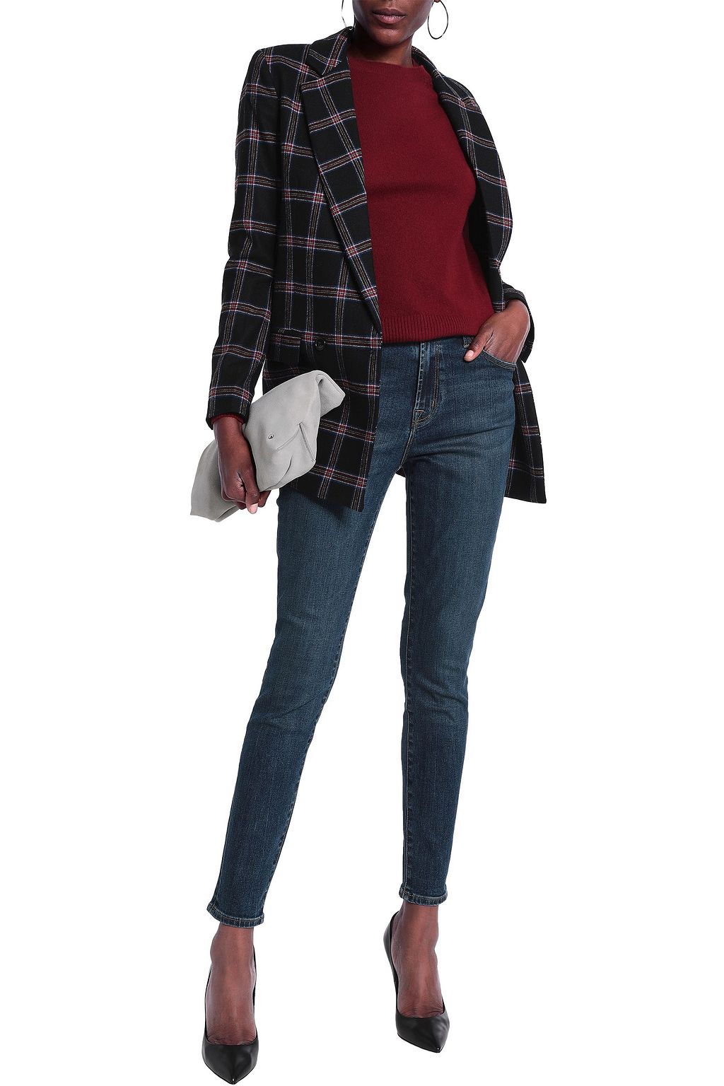 J BRAND High-rise skinny jeans