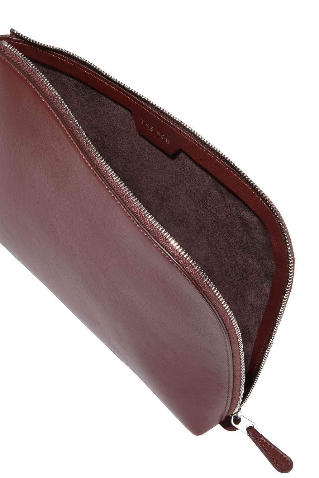 THE ROW Medium Square leather pouch