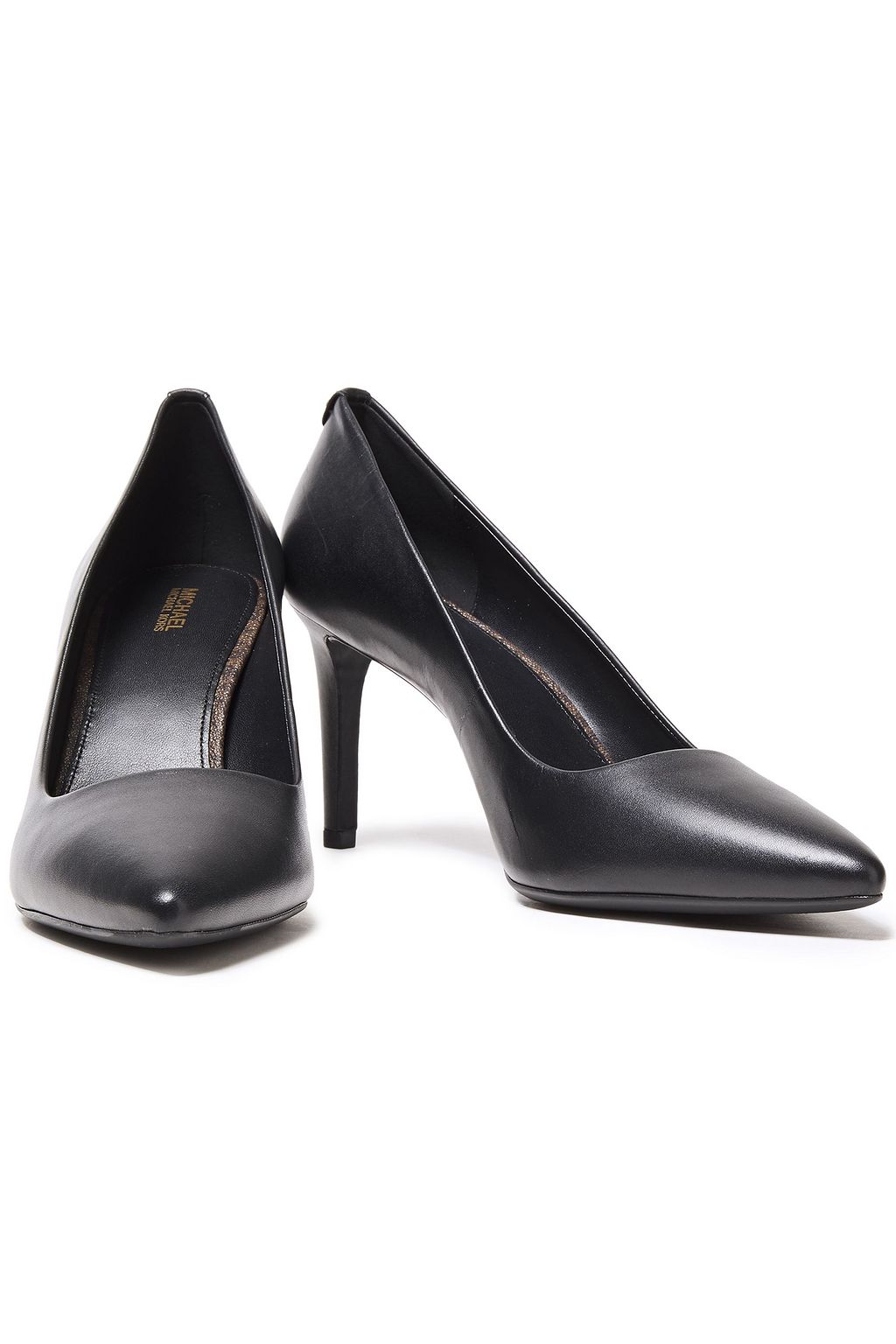 michael kors antoinette leather pump