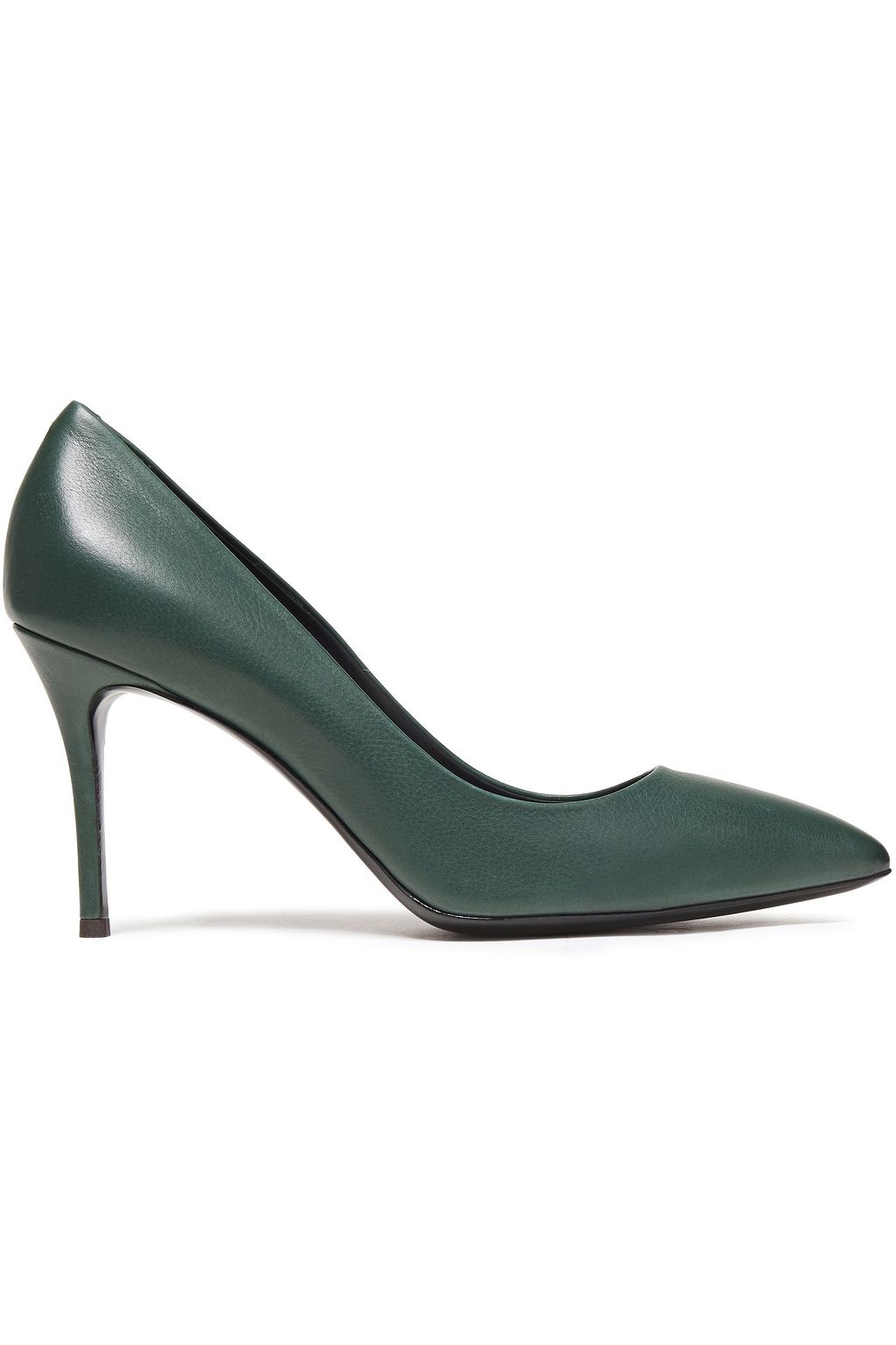 green designer pumps