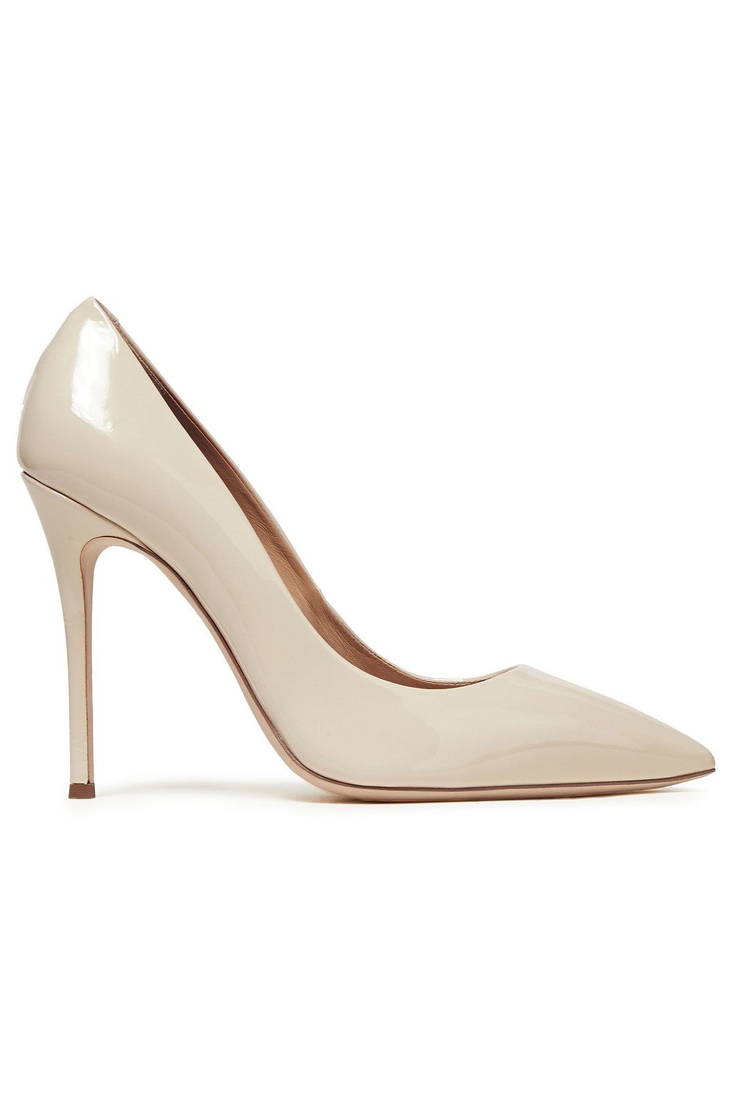 Ivory Patent-leather pumps | Sale up to 