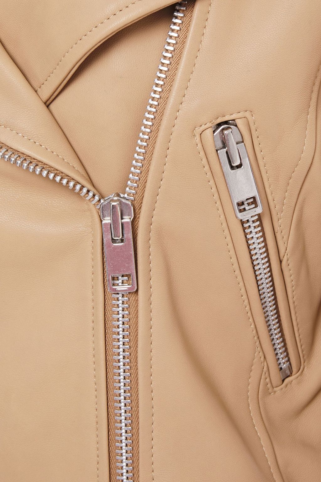 WALTER BAKER Leather biker jacket