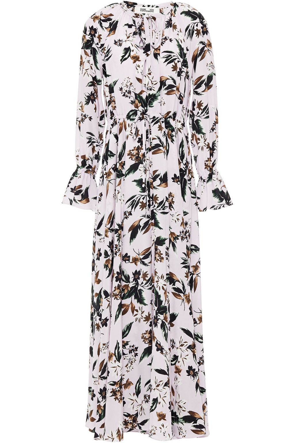 dvf floral maxi dress