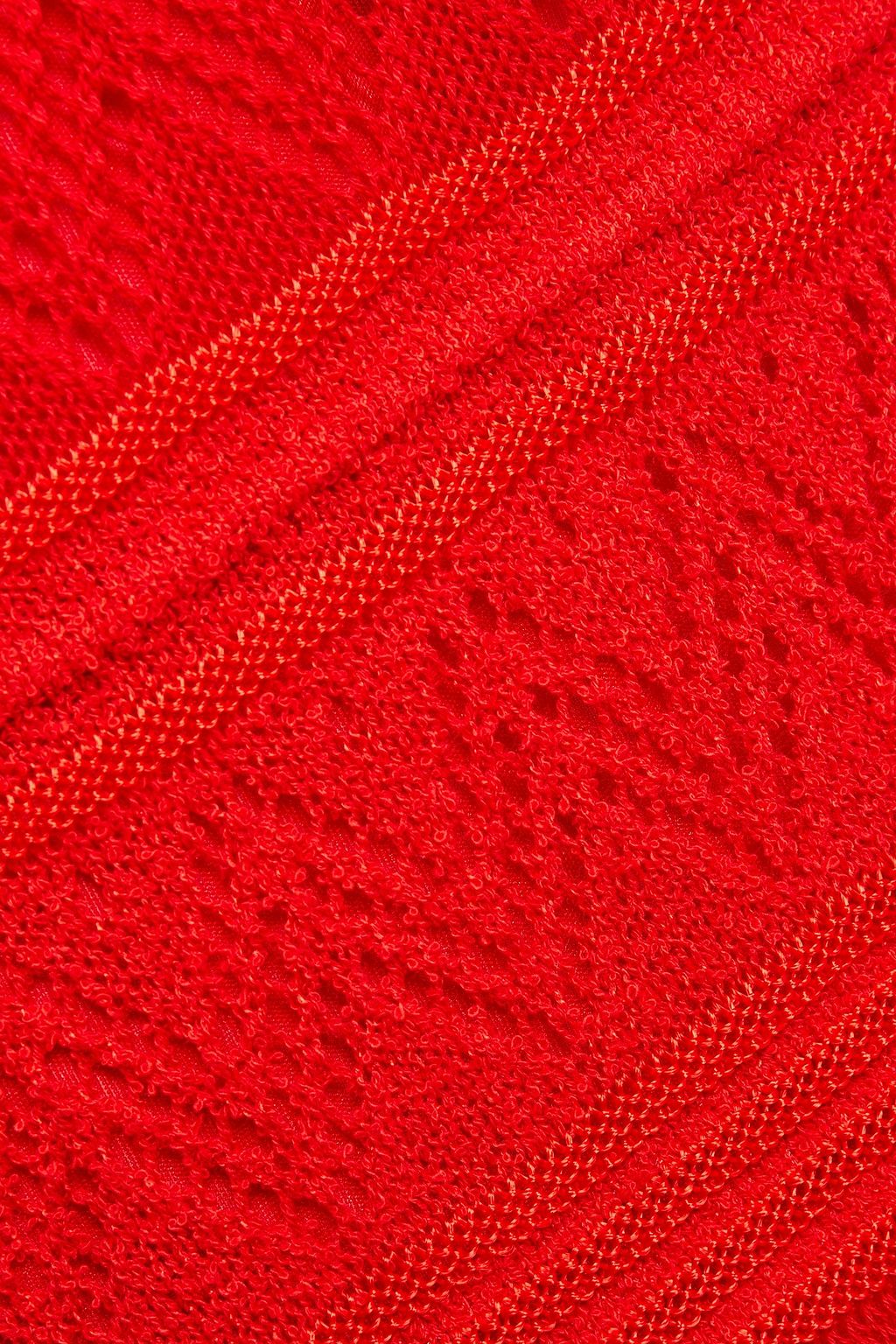 M MISSONI Crochet-knit cotton-blend mini dress
