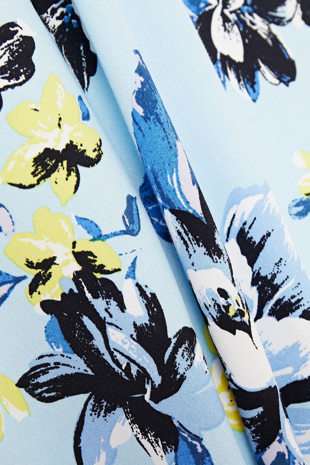 DIANE VON FURSTENBERG Danika floral-print crepe mini dress