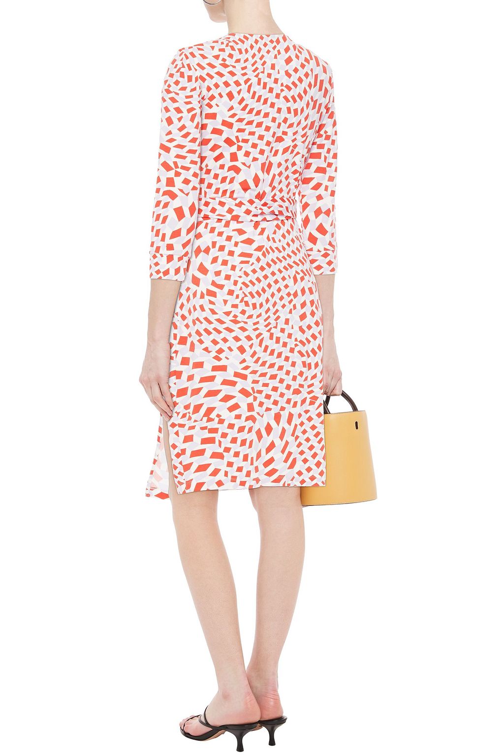 DIANE VON FURSTENBERG New Julian leopard-print stretch-jersey wrap dress