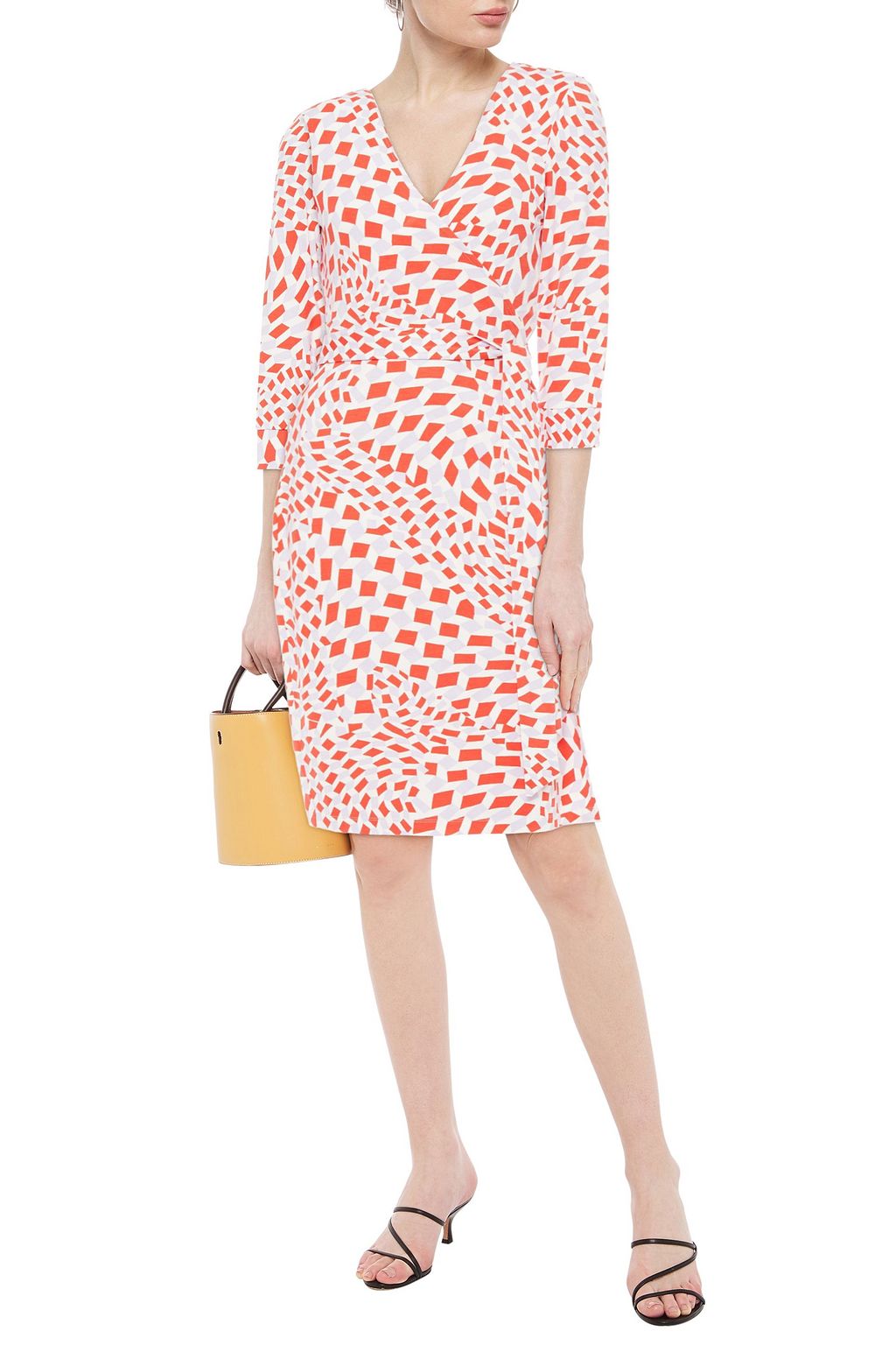 DIANE VON FURSTENBERG New Julian leopard-print stretch-jersey wrap dress