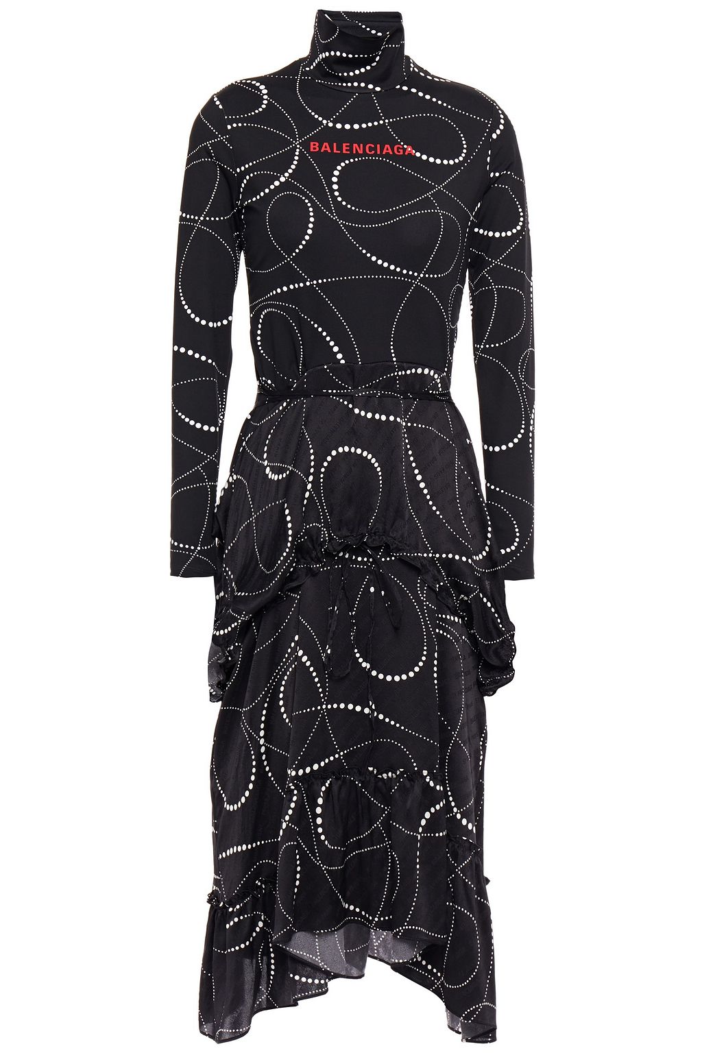midi turtleneck dress