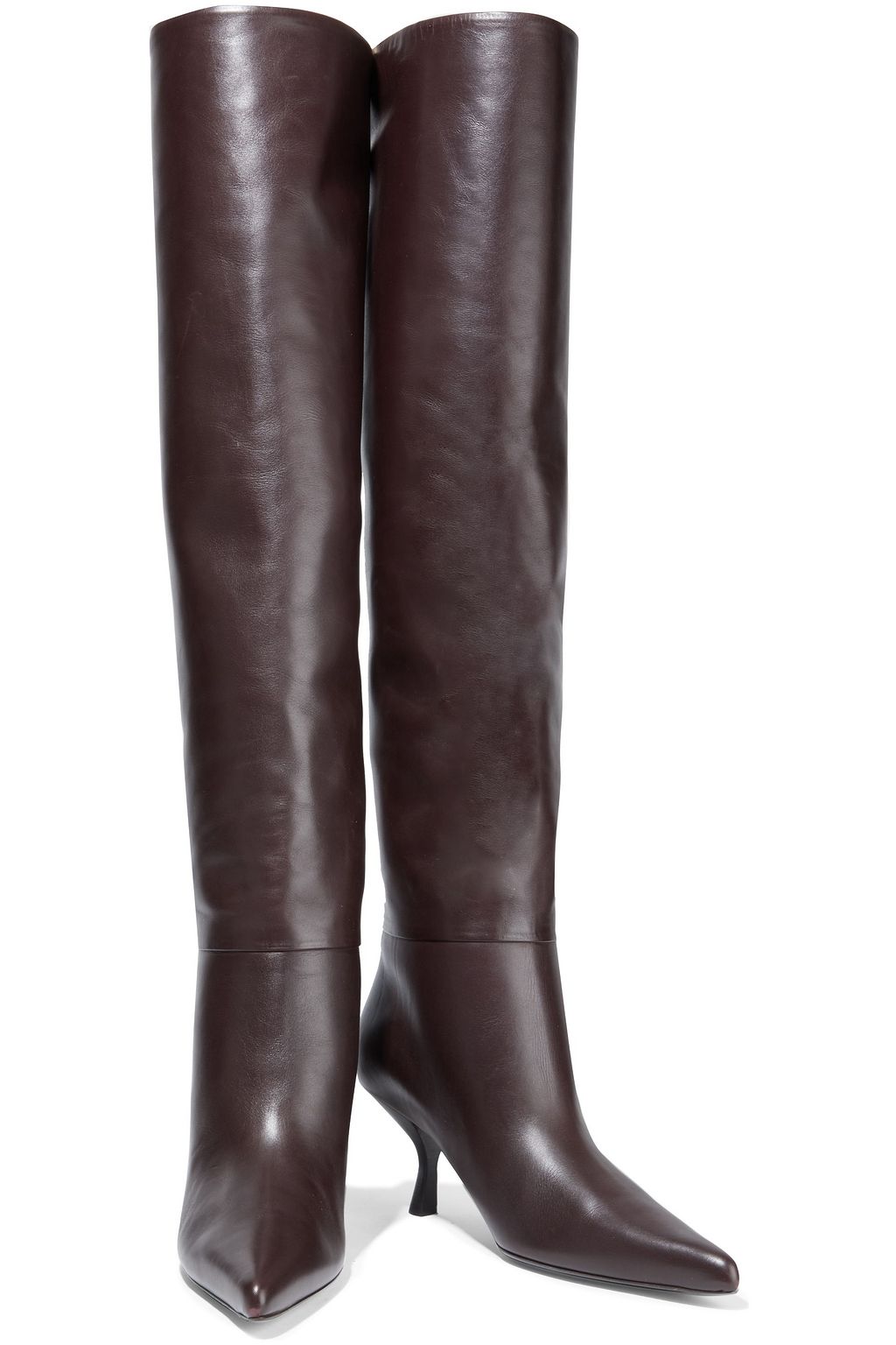 THE ROW Bourgeoise leather knee boots