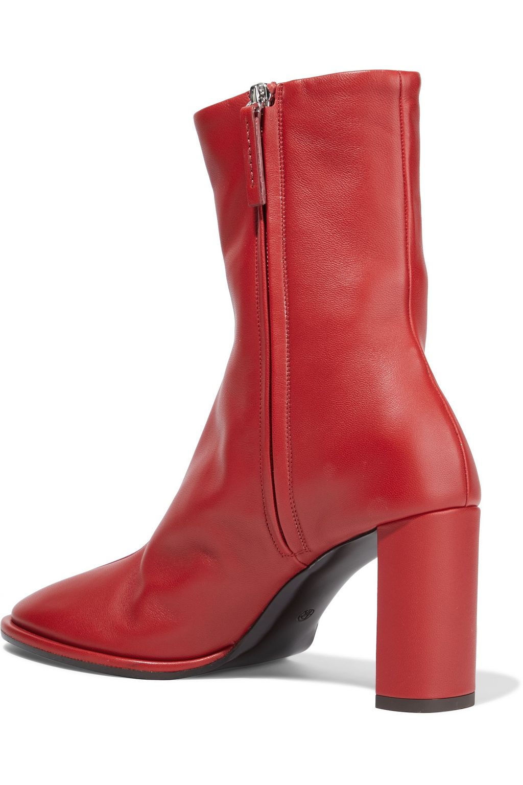 THE ROW Teatime leather ankle boots