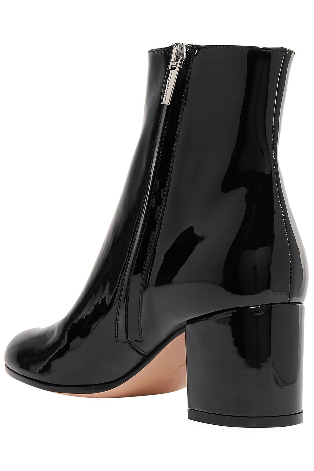 GIANVITO ROSSI Margaux 65 patent-leather ankle boots