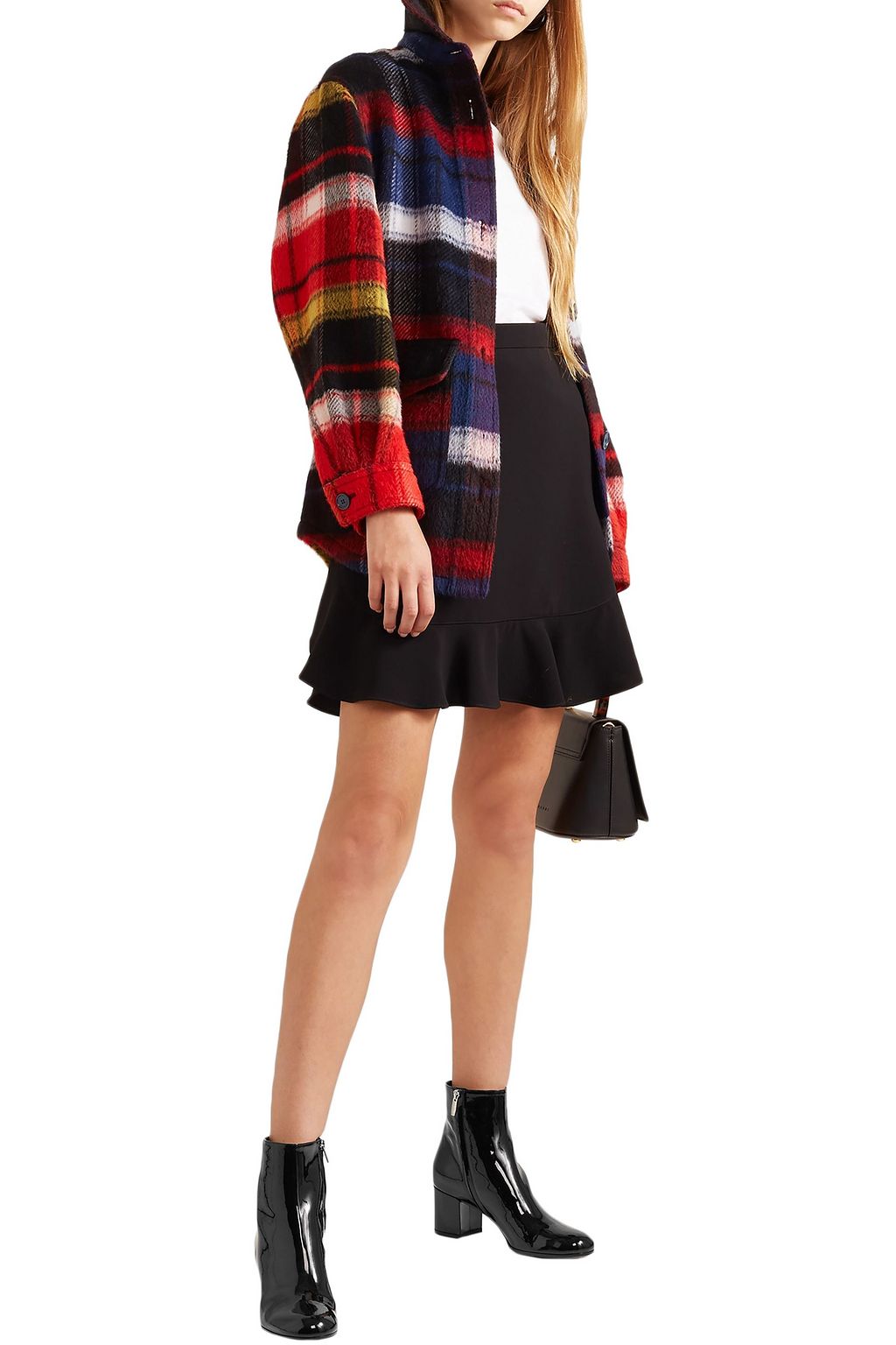 GIANVITO ROSSI Margaux 65 patent-leather ankle boots