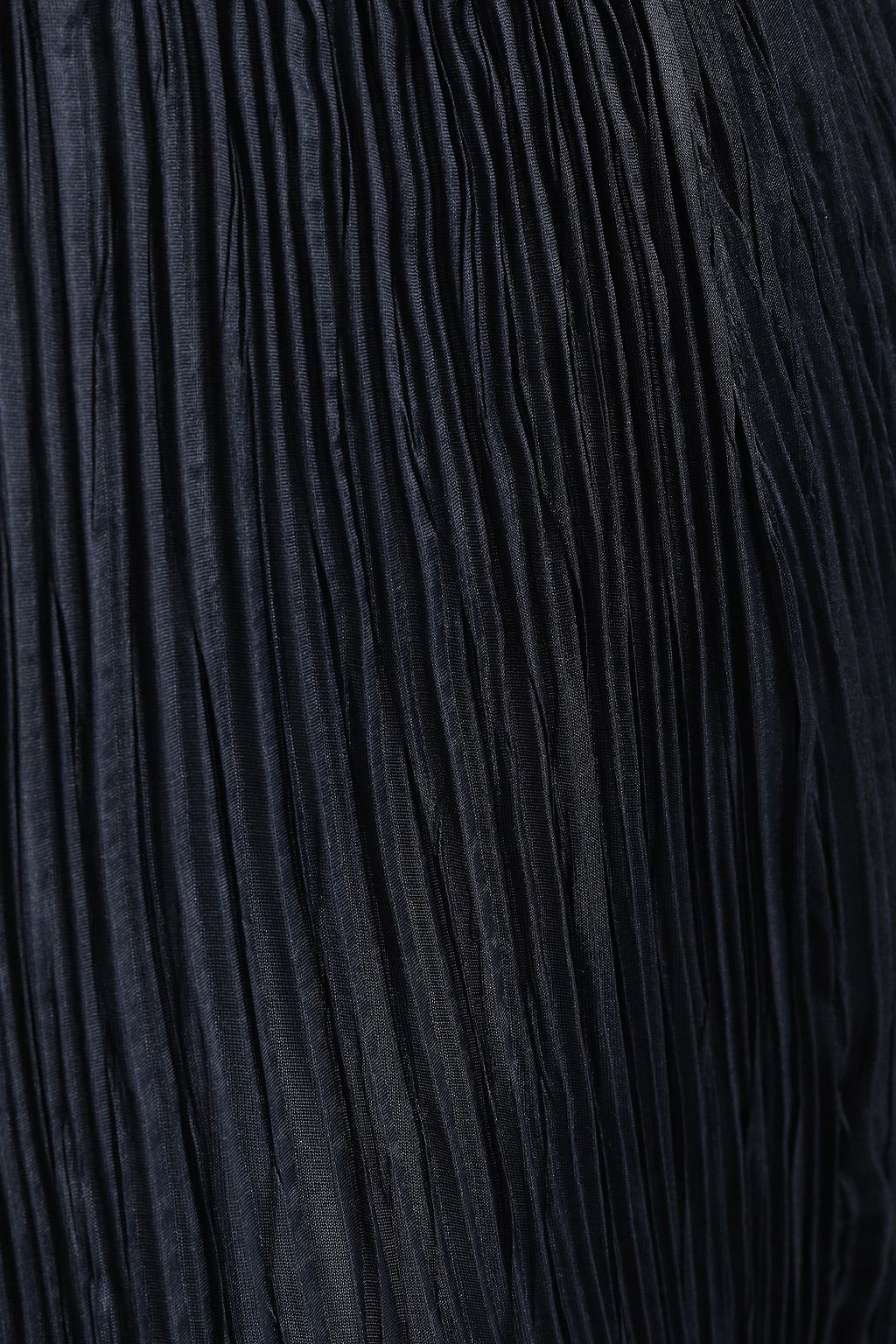 ALBERTA FERRETTI Plissé silk-blend wide-leg pants