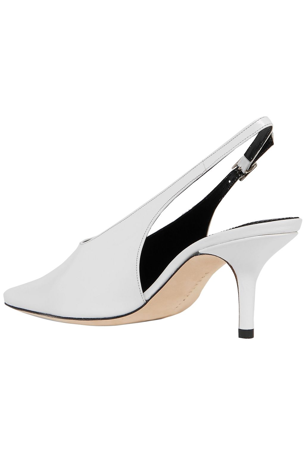 DORATEYMUR Groupie leather slingback pumps