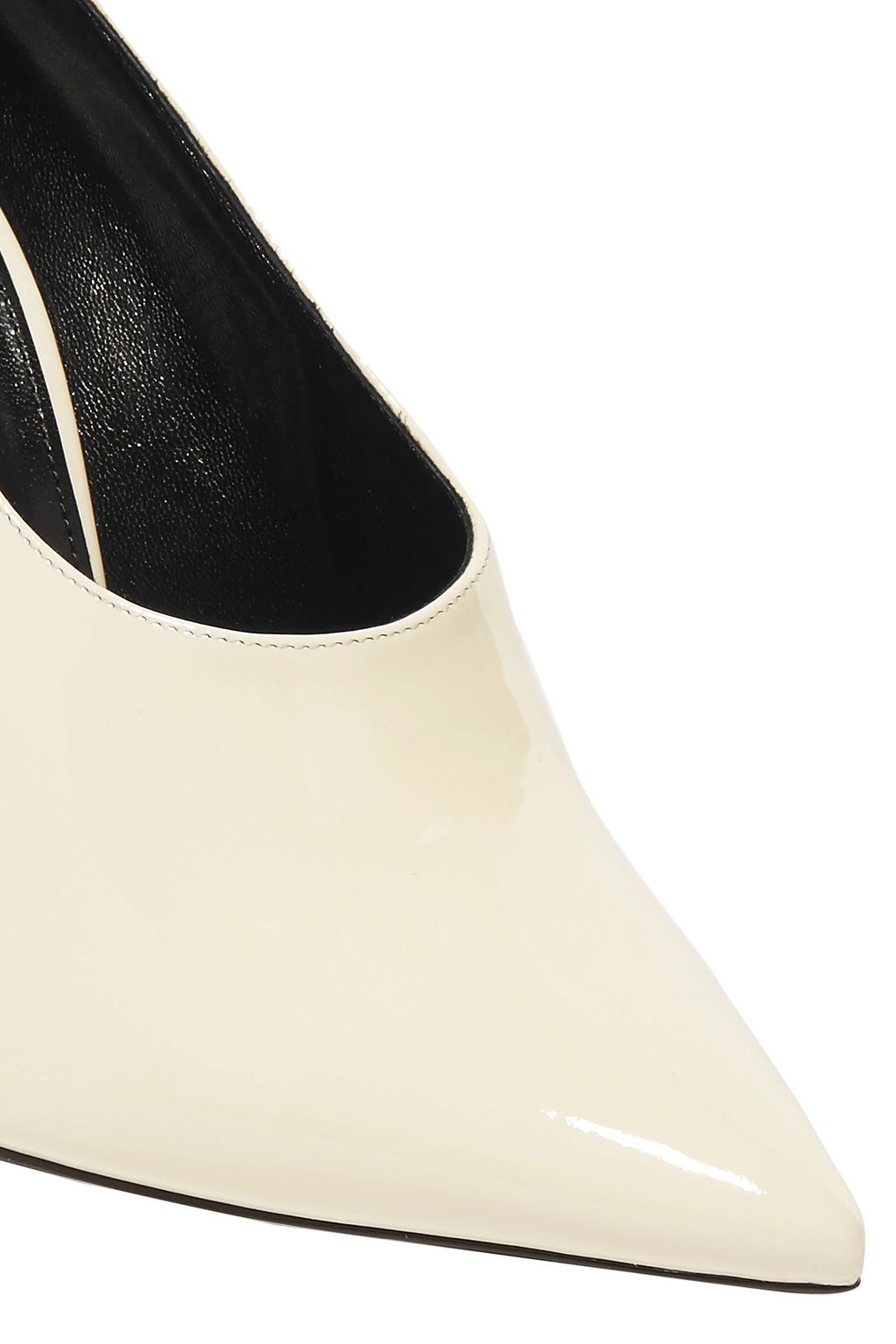 SAINT LAURENT Teddy patent-leather pumps